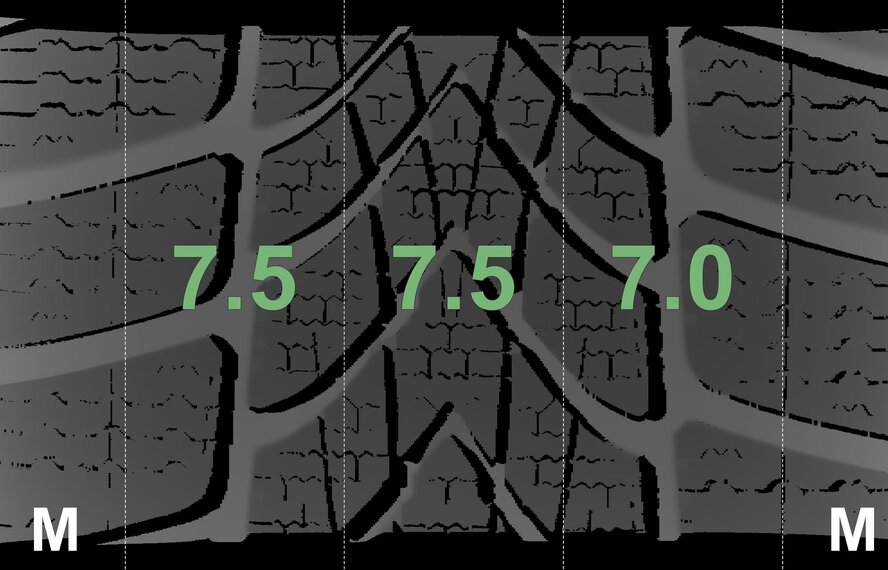 Mini Mini Cooper / S / One / Convertible F55 F56 F57 499 17 inch Dunlop Runflat Winter tires Original