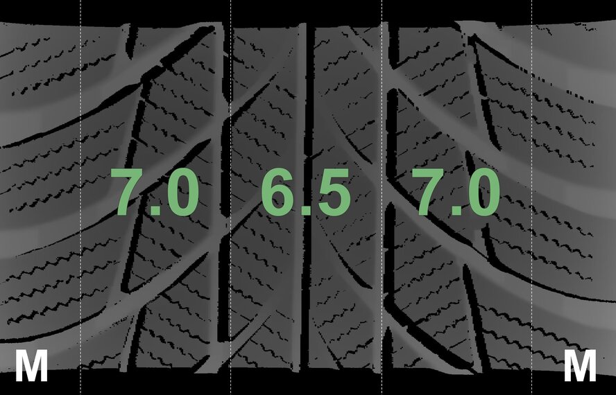 Mini Mini Countryman F60 517 16 inch Bridgestone Winter tires Original
