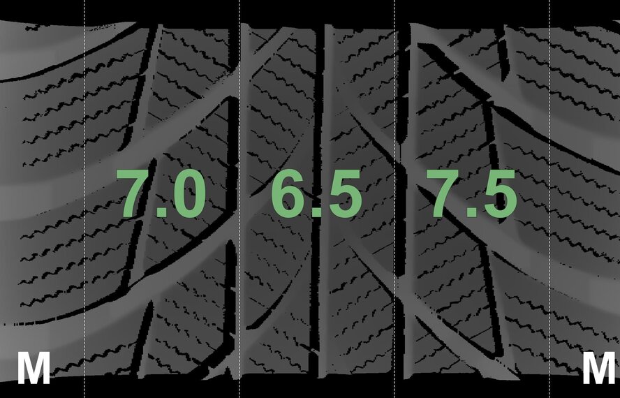 Mini Mini Countryman F60 517 16 inch Bridgestone Winter tires Original