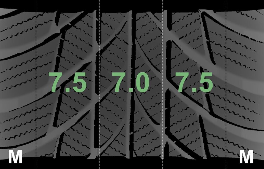 Mini Mini Countryman F60 517 16 inch Bridgestone Winter tires Original