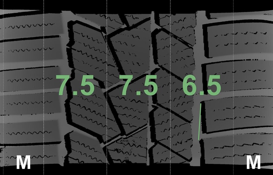 BMW BMW X1 iX1 U11 BEV X2 iX2 U10 864 17 inch Continental Winter tires Original