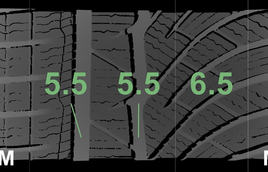 BMW BMW 5 series G30 G31 8 series G14 G15 G16 619 18 inch Michelin Runflat Winter tires Original