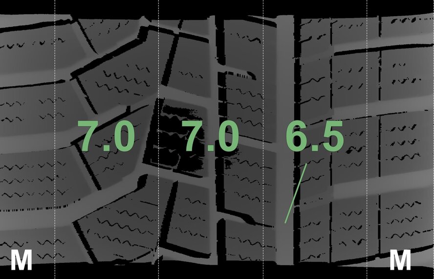 Mini Mini Cooper / S / One / Convertible F55 F56 F57 494 16 inch Hankook Runflat Winter tires Original