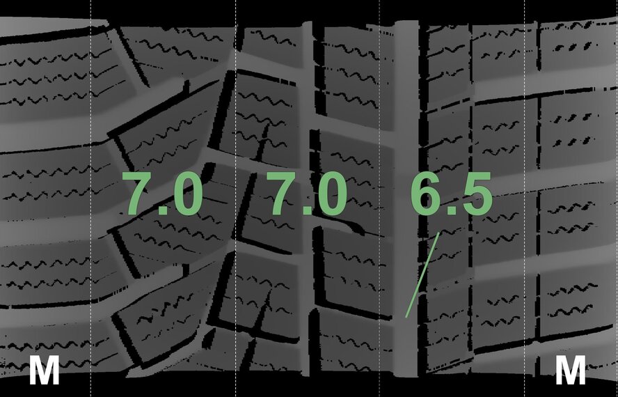 Mini Mini Cooper / S / One / Convertible F55 F56 F57 494 16 inch Hankook Runflat Winter tires Original