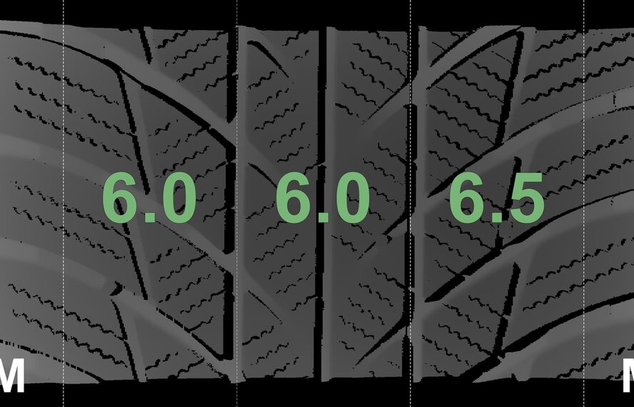 BMW BMW 3 4 series F30 F31 F32 F33 F36 413 17 inch Bridgestone Runflat Winter tires New Original