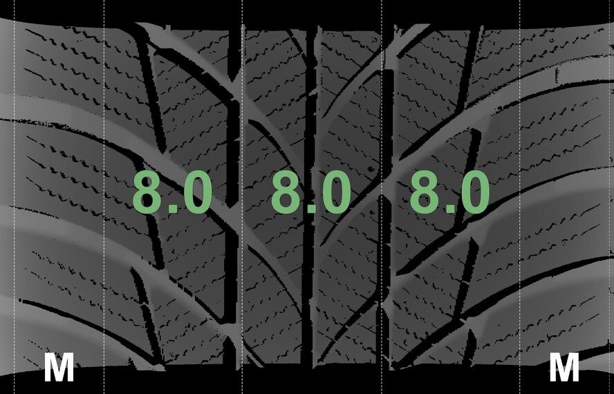 Mini Mini Cooper / S / One / Convertible F55 F56 F57 494 16 inch Bridgestone Runflat Winter tires New Original