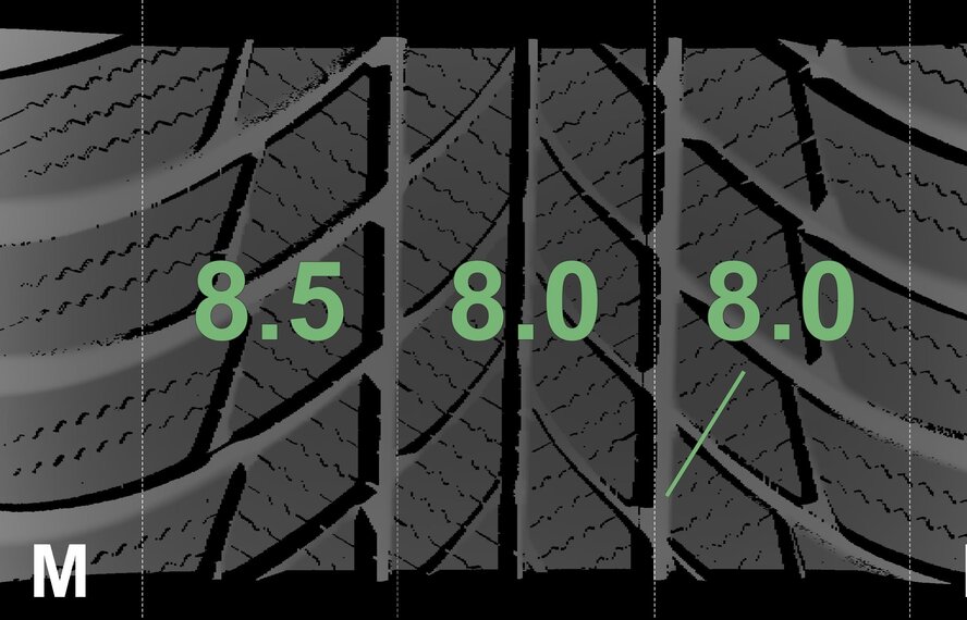 BMW BMW 2 series F45 F46 Active Gran Tourer 485 18 inch Bridgestone Runflat Winter tires New Original