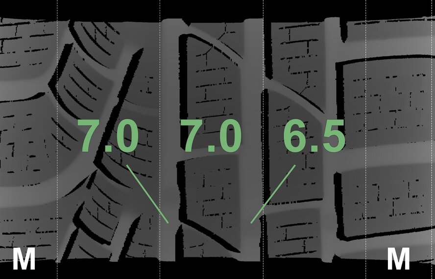 BMW BMW 2 series F45 F46 Active Gran Tourer 483M 17 inch Pirelli Runflat Winter tires New Original