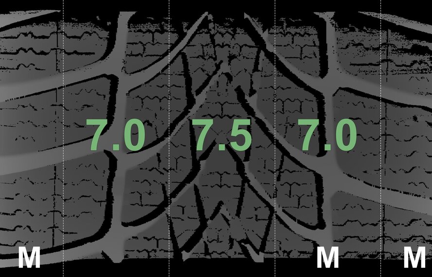 Mini Mini Cooper / S / One / Convertible F55 F56 F57 499 17 inch Dunlop Runflat Winter tires Original