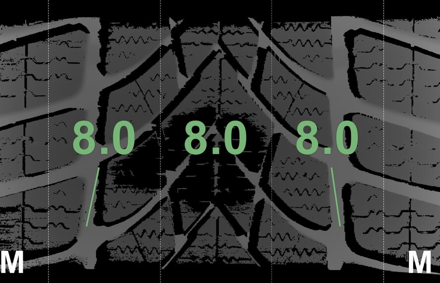 Mini Mini Clubman F54 518 17 inch Dunlop Runflat Winter tires Original