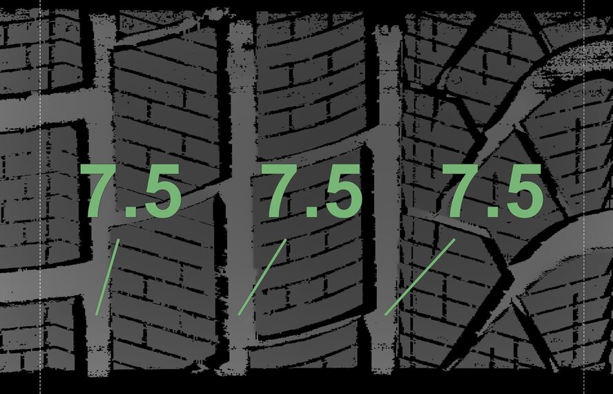 BMW BMW 5 series G30 G31 8 series G14 G15 G16 664M 19 inch Pirelli Runflat Winter tires New Original