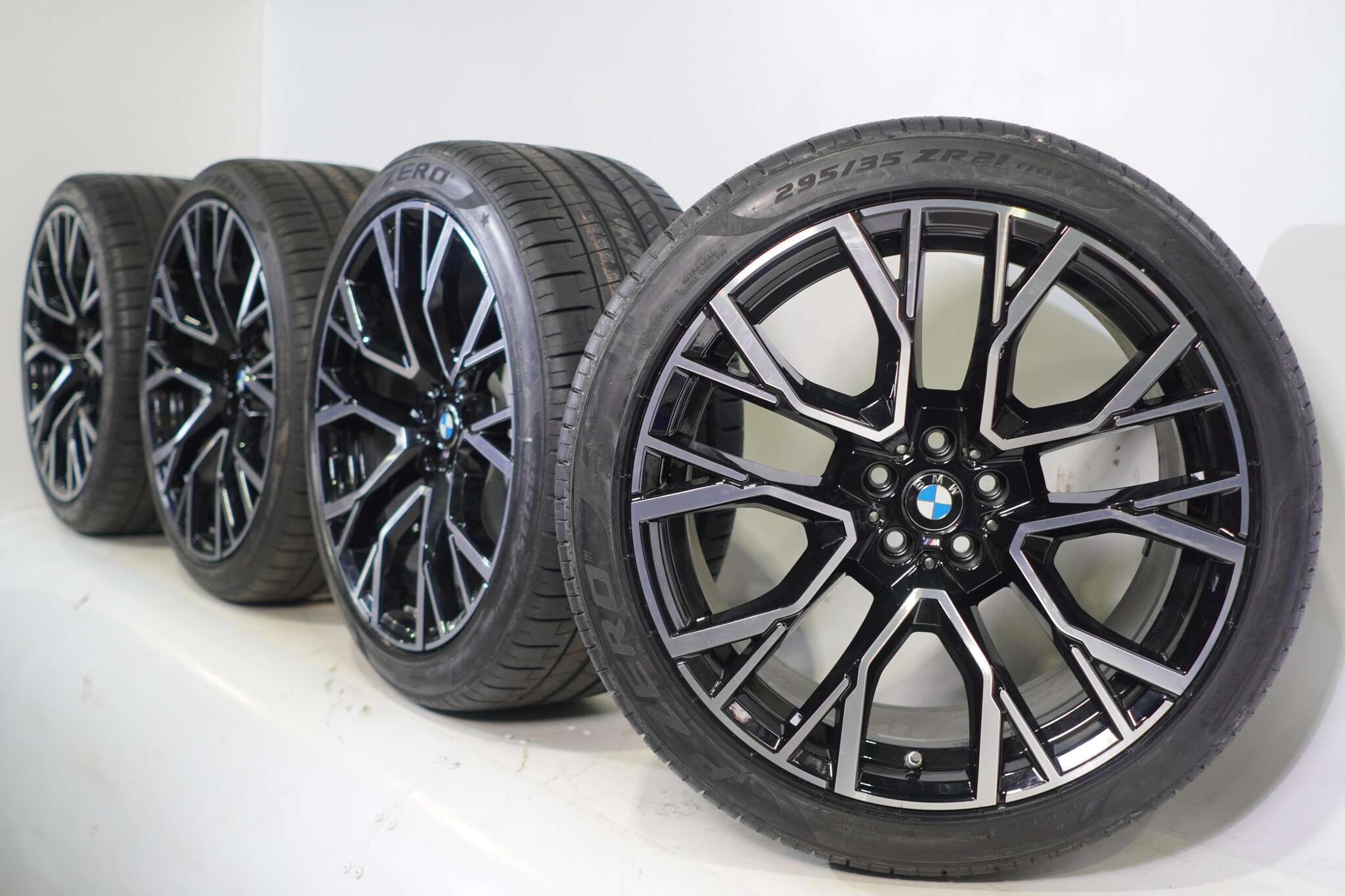 809 Bmw Rims BMW X5M F95 X6M F96 809M 21 inch rims Pirelli Summer Tires Original ...