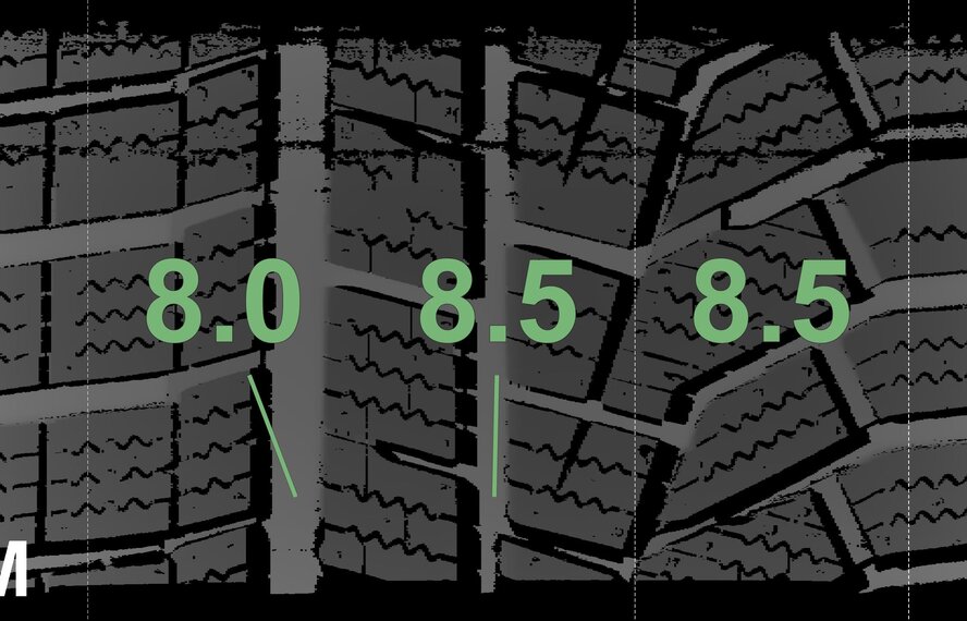 BMW BMW 3 4 series F30 F31 F32 F33 F36 393 17 inch Hankook Runflat Winter tires New Original