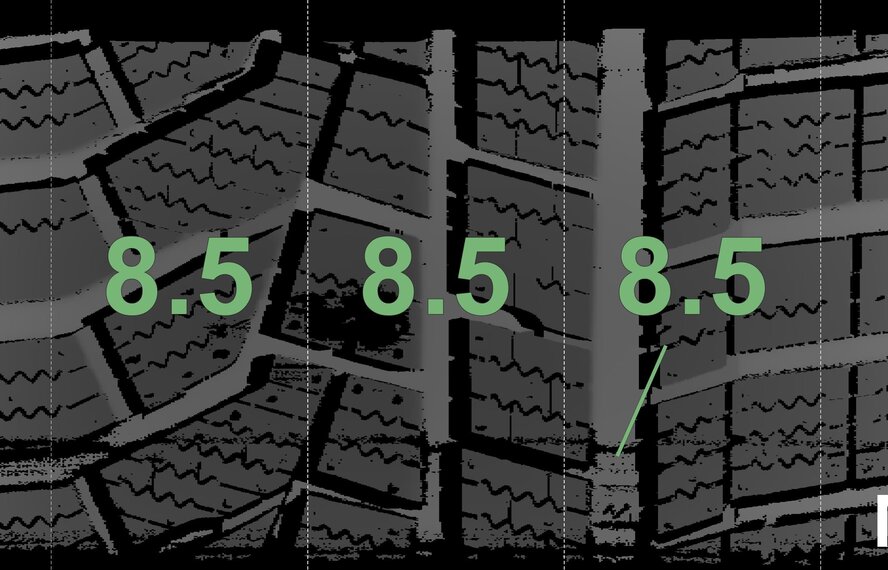 BMW BMW 3 4 series F30 F31 F32 F33 F36 393 17 inch Hankook Runflat Winter tires New Original