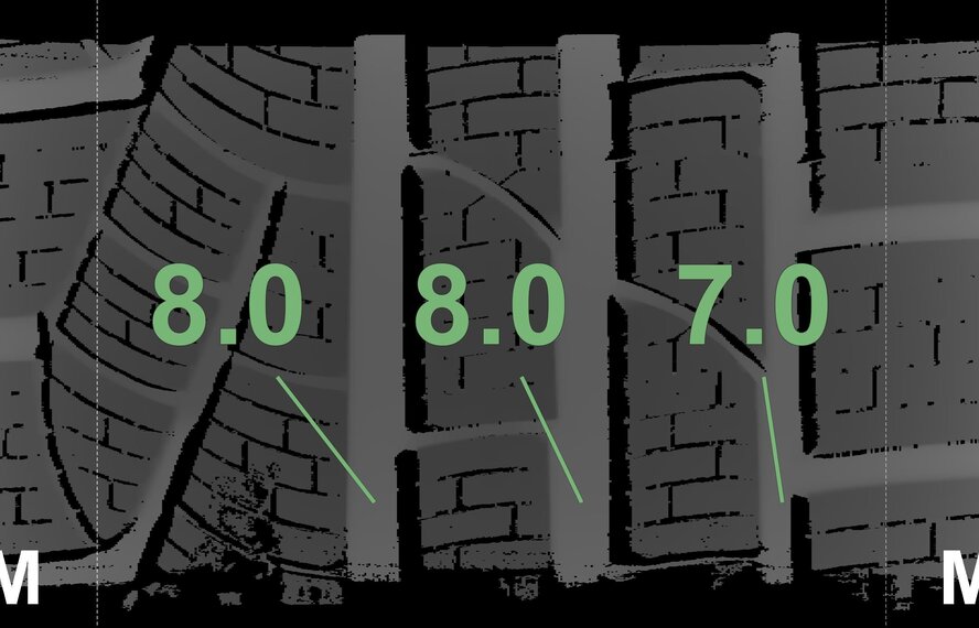 BMW BMW 3 4 series F30 F31 F32 F33 F36 405M 18 inch Pirelli Runflat Winter tires New Original