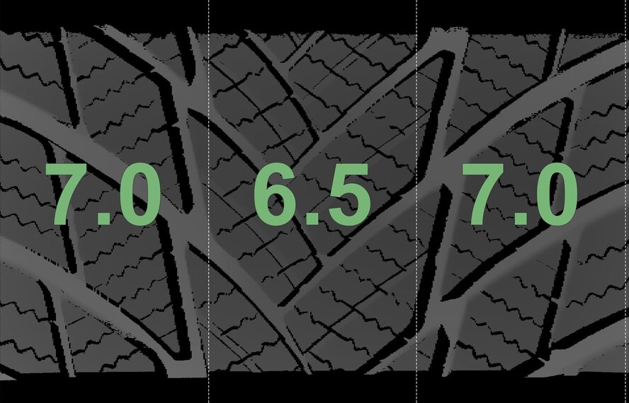 Audi Audi Etron 4KE 20 inch Bridgestone Winter tires Original