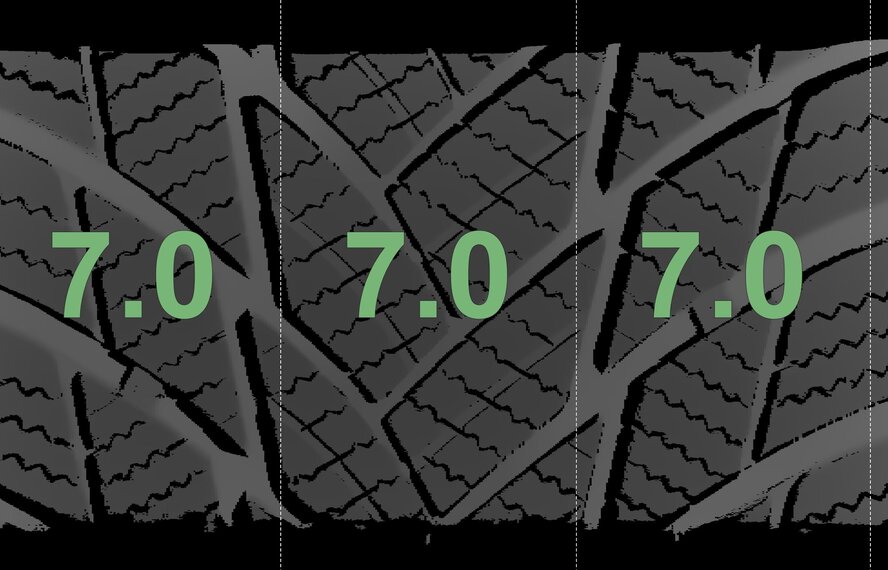 Audi Audi Etron 4KE 20 inch Bridgestone Winter tires Original