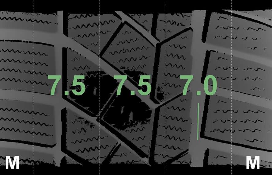 BMW BMW 1 2 series F20 F21 F22 F23 411 16 inch Continental Runflat Winter tires Original