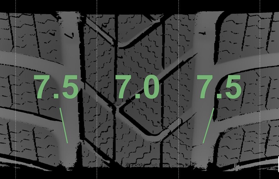 BMW BMW 6 GT G32 7 series G11 G12 647M 19 inch Pirelli Runflat Winter tires New Original