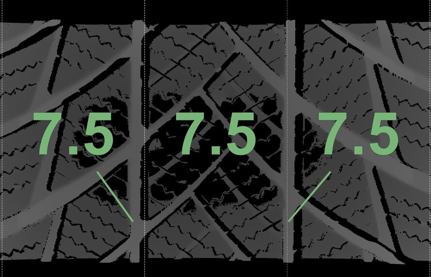 BMW BMW X7 G07 754M 21 inch Bridgestone Runflat Winter tires Original