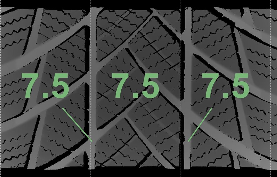 BMW BMW X7 G07 754M 21 inch Bridgestone Runflat Winter tires Original