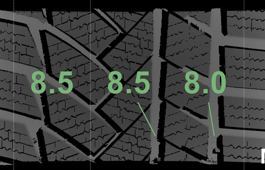 BMW BMW 5 6 series F06 F10 F11 F12 F13 328 18 inch Continental Runflat Winter tires New Original