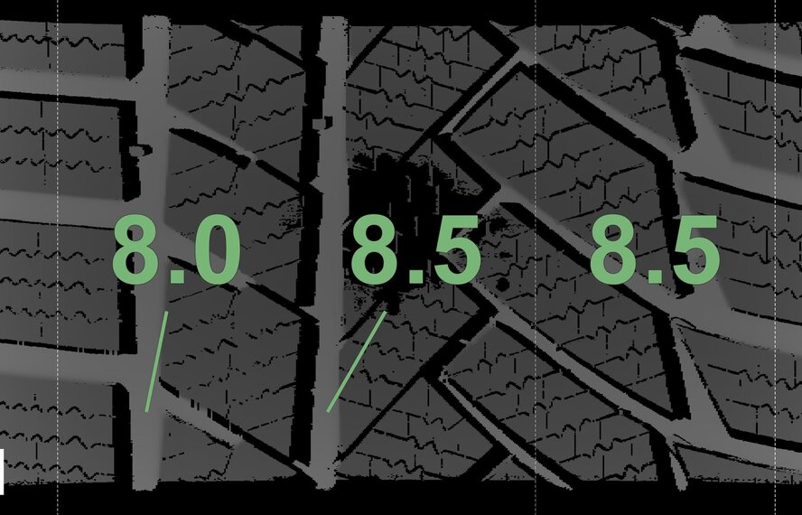 BMW BMW 5 6 series F06 F10 F11 F12 F13 328 18 inch Continental Runflat Winter tires New Original