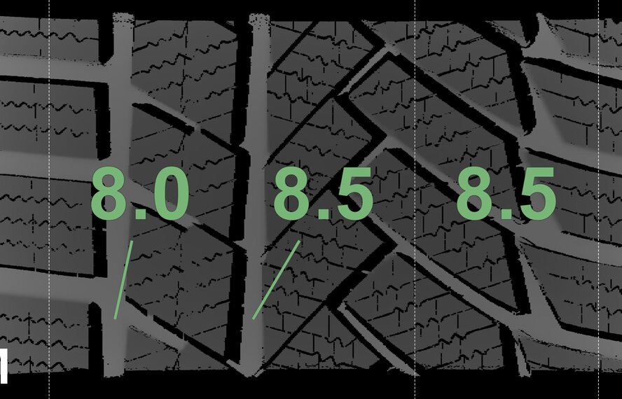 BMW BMW 5 6 series F06 F10 F11 F12 F13 328 18 inch Continental Runflat Winter tires New Original