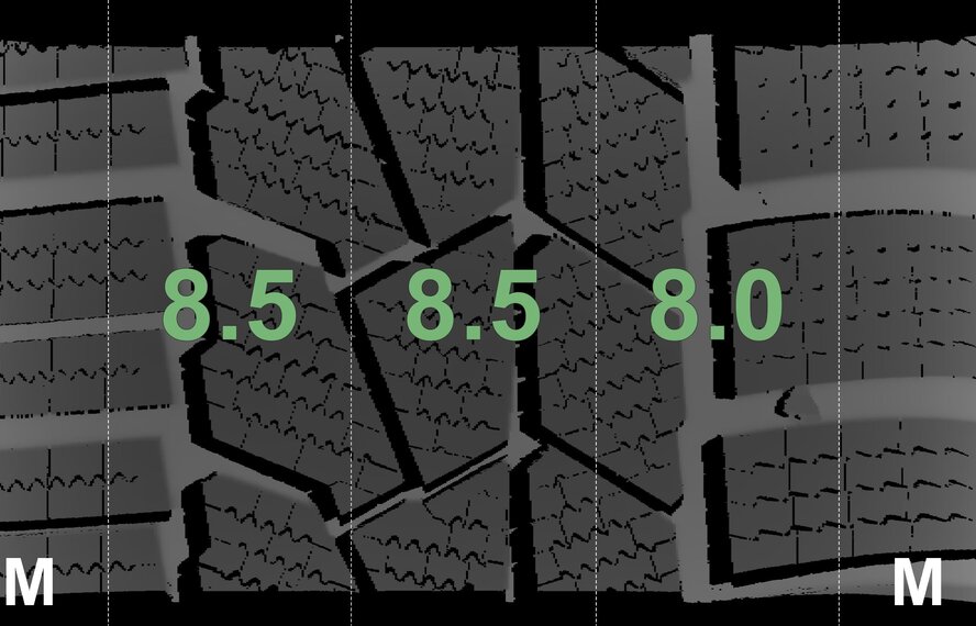 Mini Mini F65 / F66 One / Cooper / Cooper D / Cooper S 957 17 inch Continental Winter tires Original