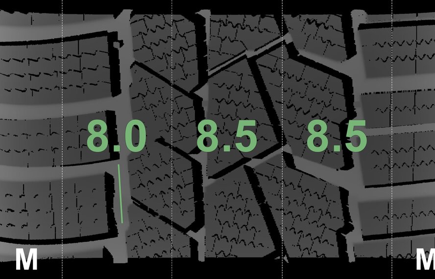 Mini Mini F65 / F66 One / Cooper / Cooper D / Cooper S 957 17 inch Continental Winter tires Original