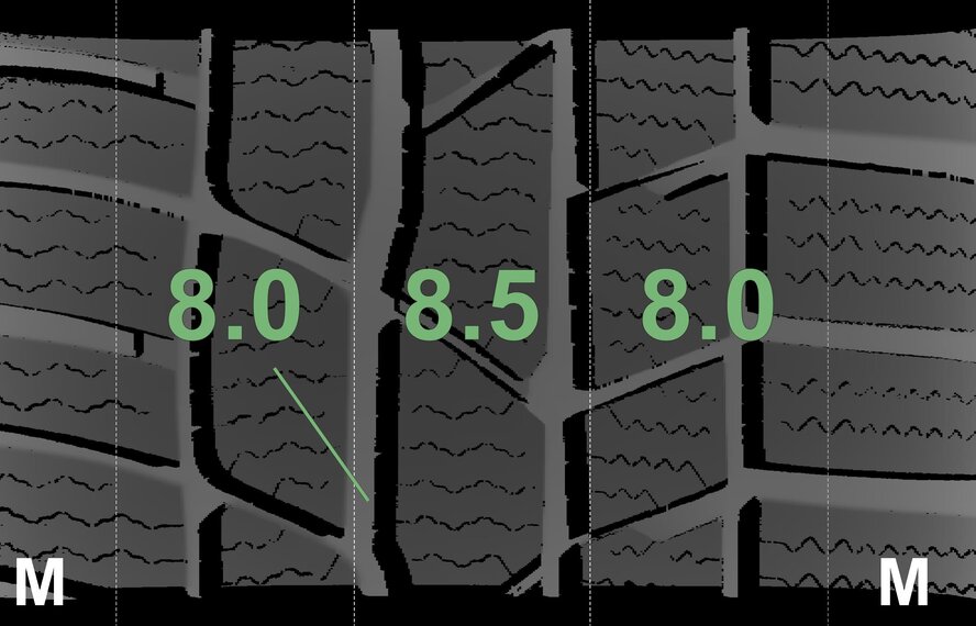 Mercedes Mercedes A B CLA Class W176 W117 W246 17 inch Continental Winter tires Original