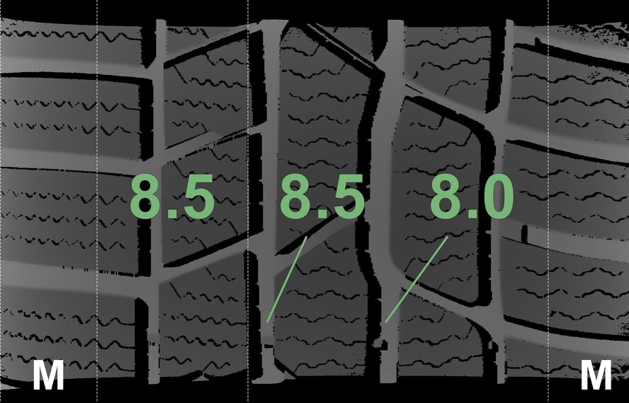 Mercedes Mercedes A B CLA Class W176 W117 W246 17 inch Continental Winter tires Original