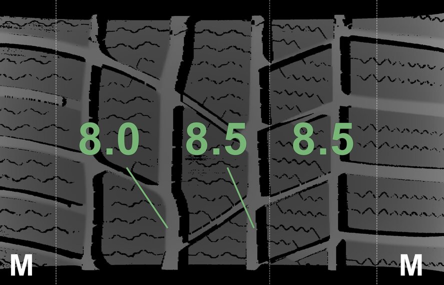 Mercedes Mercedes A B CLA Class W176 W117 W246 17 inch Continental Winter tires Original