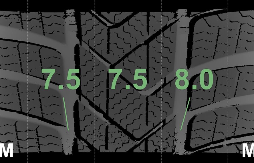 BMW BMW 3 4 series F30 F31 F32 F33 F36 413 17 inch Pirelli Runflat Winter tires New Original