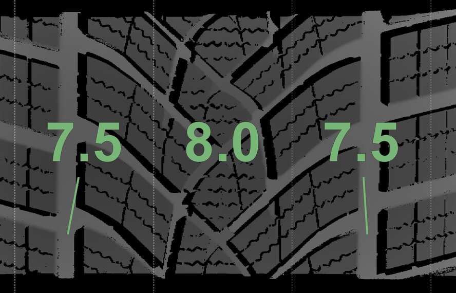 BMW BMW 5 series G30 G31 8 series G14 G15 G16 632 18 inch Goodyear Winter tires New Original