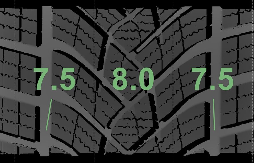 BMW BMW 5 series G30 G31 8 series G14 G15 G16 632 18 inch Goodyear Winter tires New Original