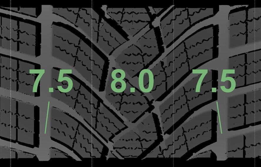 BMW BMW 5 series G30 G31 8 series G14 G15 G16 632 18 inch Goodyear Winter tires New Original