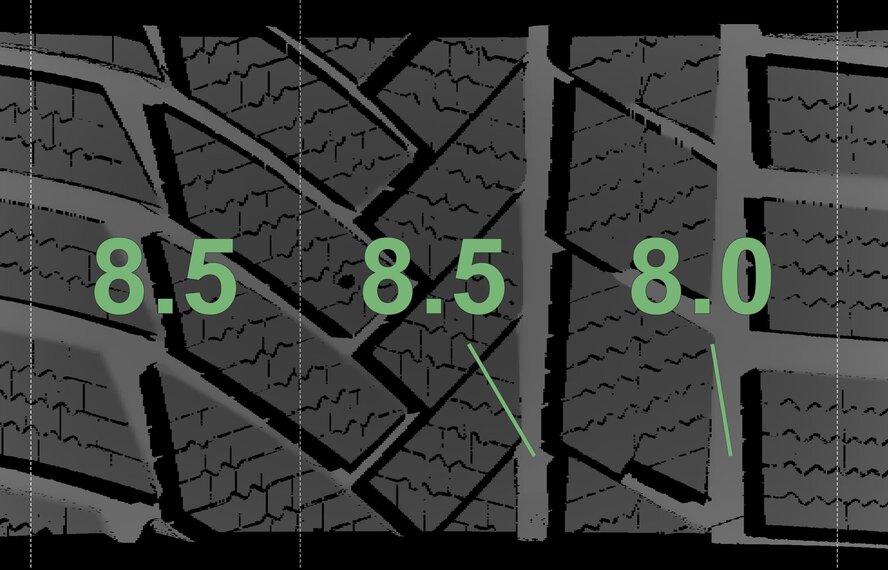 BMW BMW 5 6 series F06 F10 F11 F12 F13 365 18 inch Continental Runflat Winter tires New Original