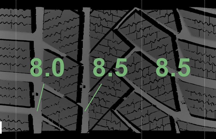 BMW BMW 5 6 series F06 F10 F11 F12 F13 365 18 inch Continental Runflat Winter tires New Original