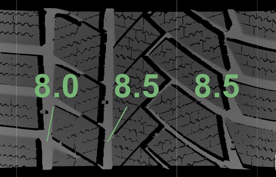 BMW BMW 5 6 series F06 F10 F11 F12 F13 365 18 inch Continental Runflat Winter tires New Original