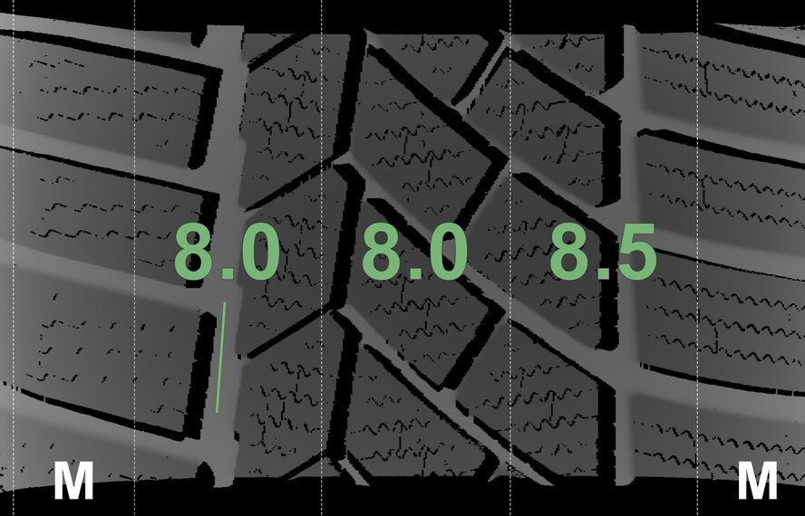 Mini Mini Cooper / S / One / Convertible F55 F56 F57 495 16 inch Continental Runflat Winter tires New Original