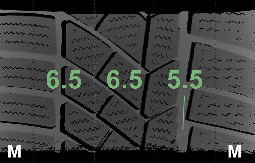 BMW BMW 2 series F45 F46 Active Gran Tourer 471 16 inch Continental Winter tires Original