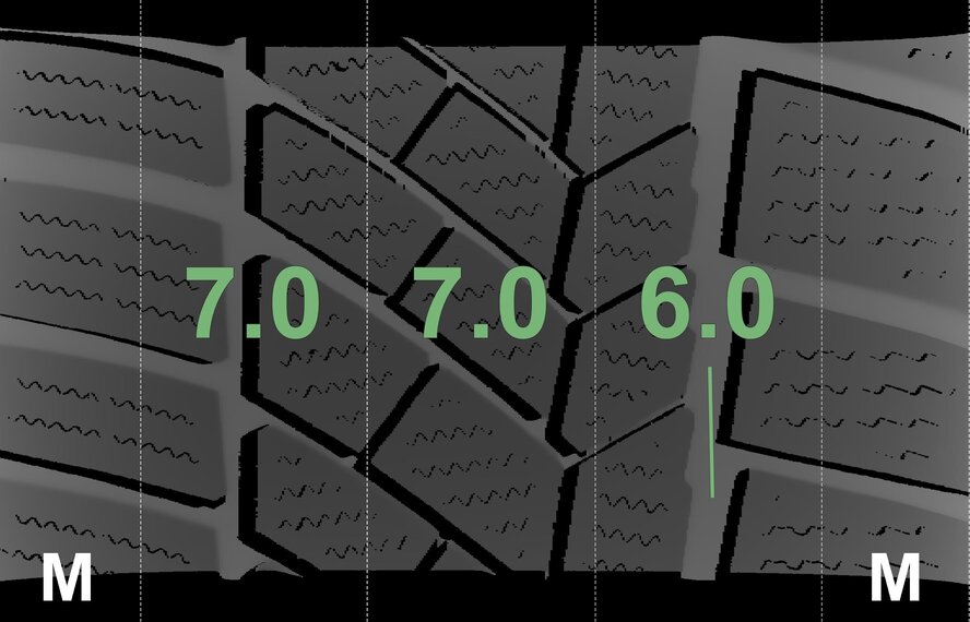 BMW BMW 2 series F45 F46 Active Gran Tourer 478 17 inch Continental Winter tires Original