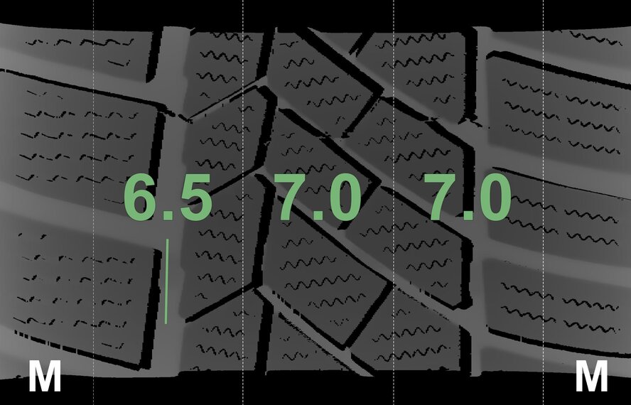 BMW BMW 2 series F45 F46 Active Gran Tourer 478 17 inch Continental Winter tires Original