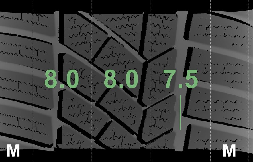 BMW BMW 2 series F45 F46 Active Gran Tourer 478 17 inch Continental Winter tires Original