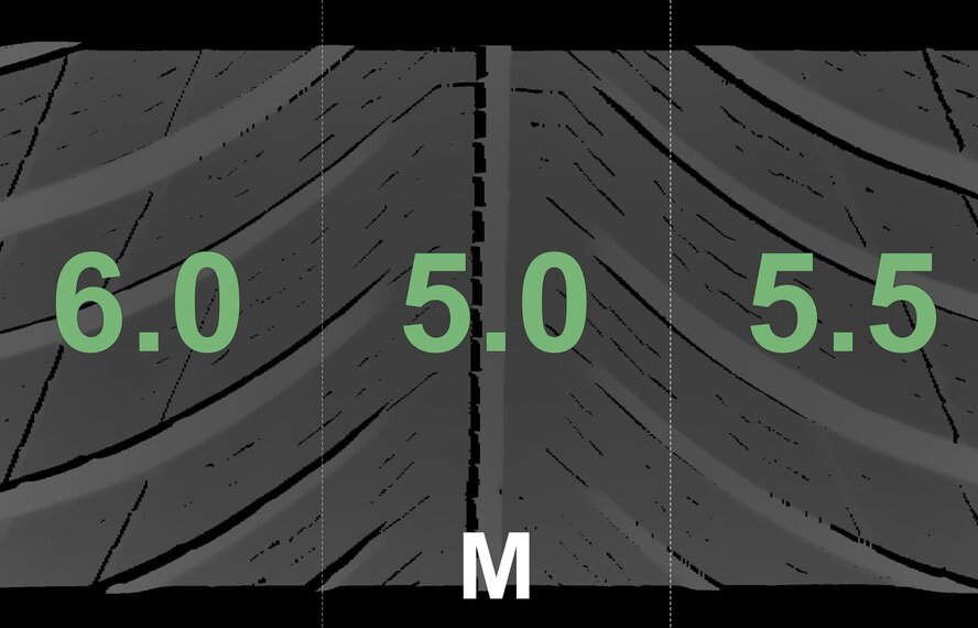 BMW BMW X5M F95 X6M F96 808M 21 inch Michelin Winter tires Original