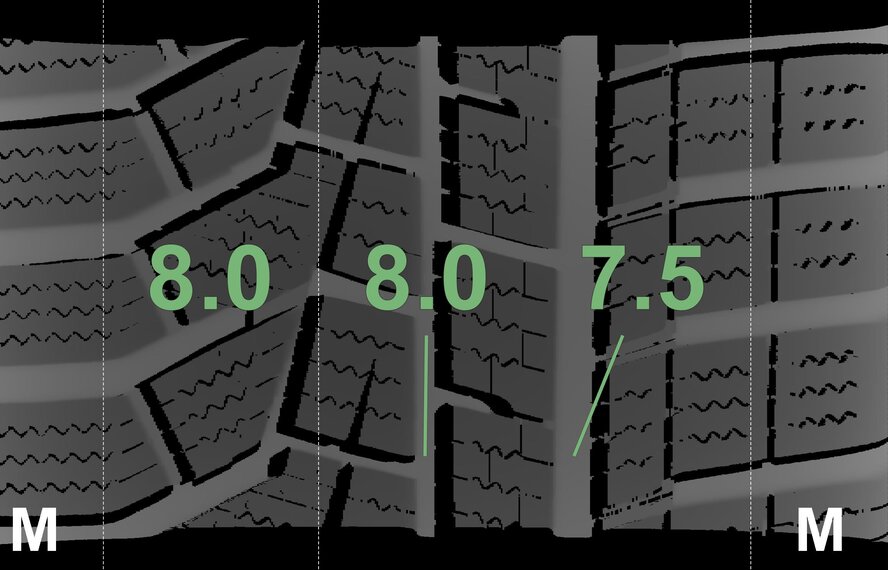 BMW BMW 2 series F45 F46 Active Gran Tourer 483M 17 inch Hankook Winter tires Original