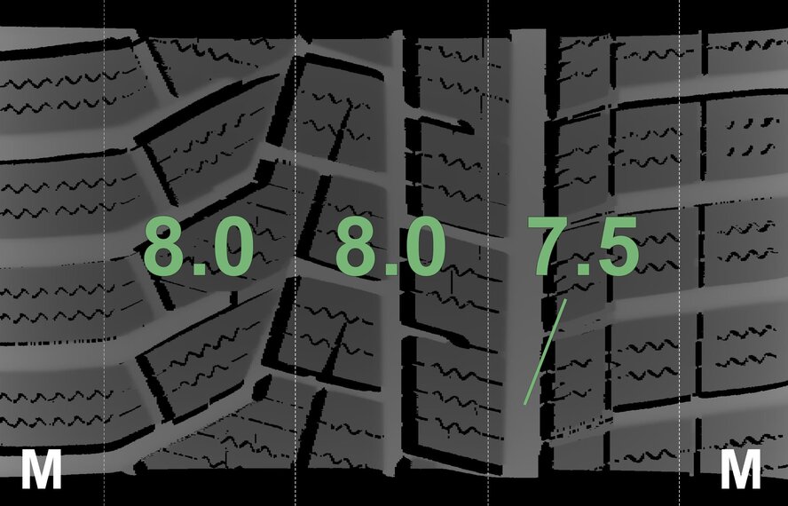 BMW BMW 2 series F45 F46 Active Gran Tourer 483M 17 inch Hankook Winter tires Original