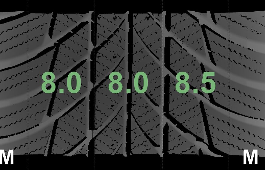 Mini Mini Countryman F60 531 17 inch Bridgestone Runflat Winter tires New Original