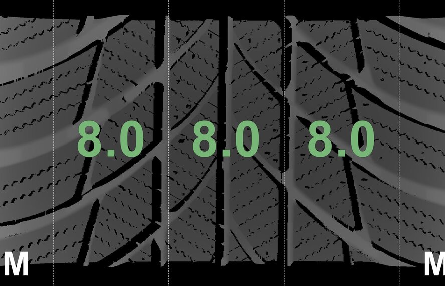 Mini Mini Countryman F60 531 17 inch Bridgestone Runflat Winter tires New Original